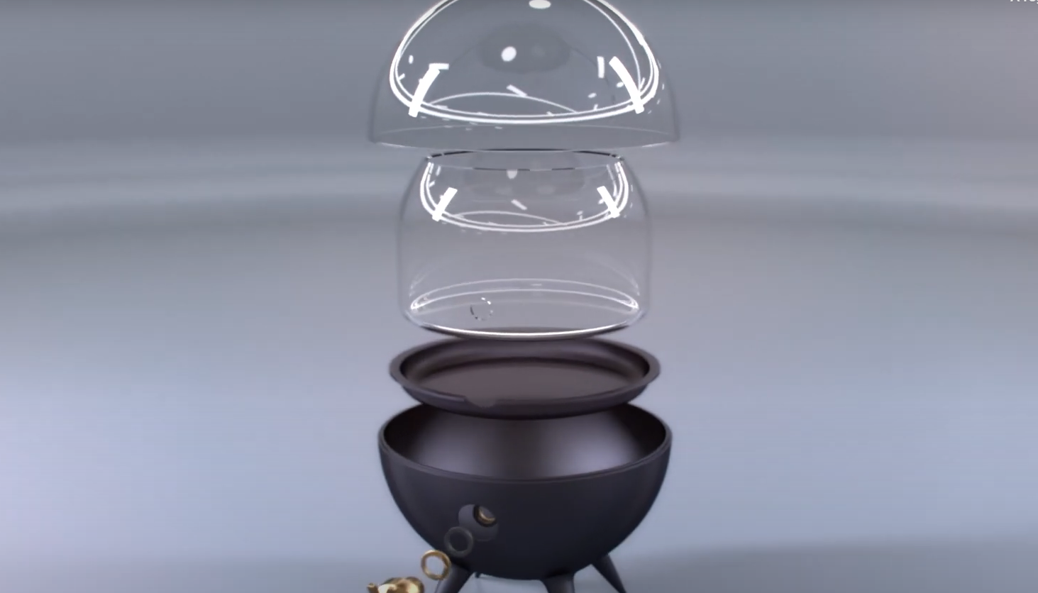 Projet ZAELI distributeur de boisson design - Studio LUBY