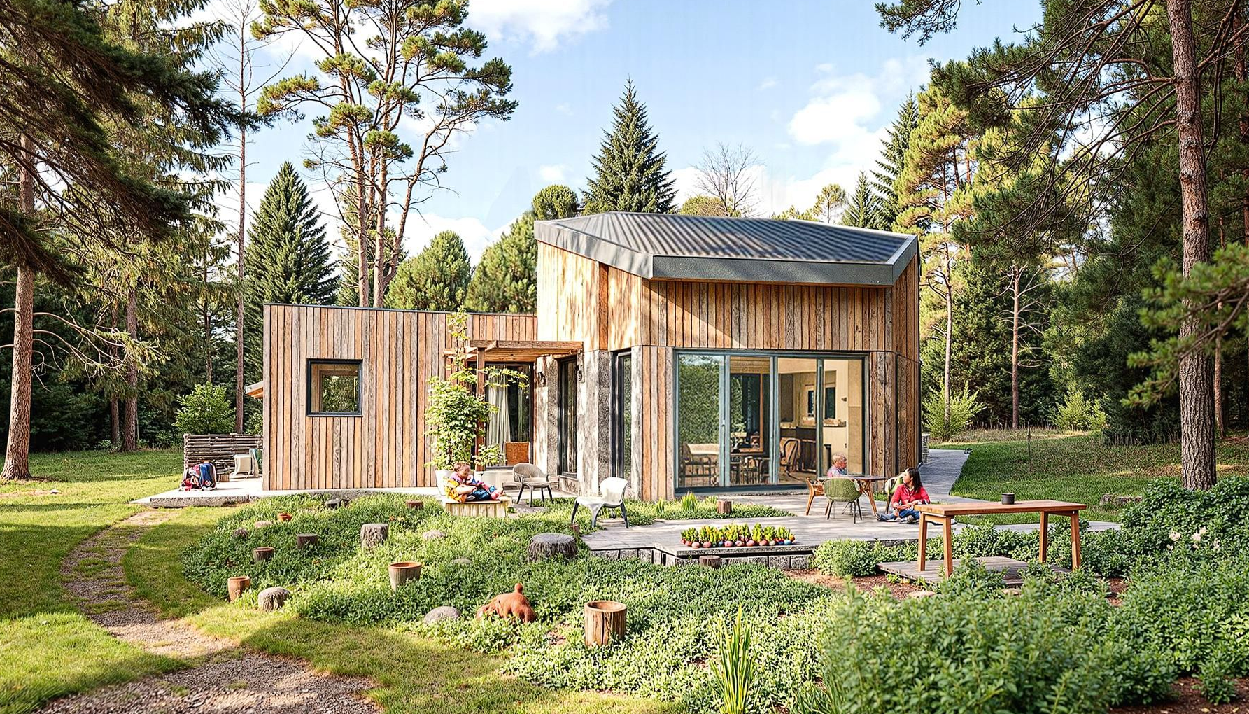 Projet IGONIK de OMAH FAB maison modulaire et évolutive - Studio LUBY